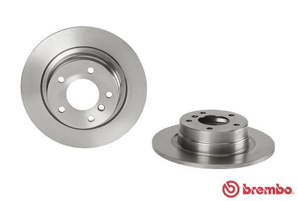 BREMBO Bremžu diski 08.A205.10