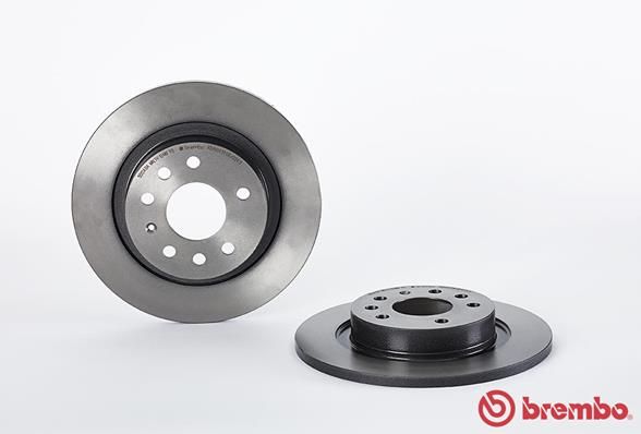 BREMBO Тормозной диск 08.A224.11