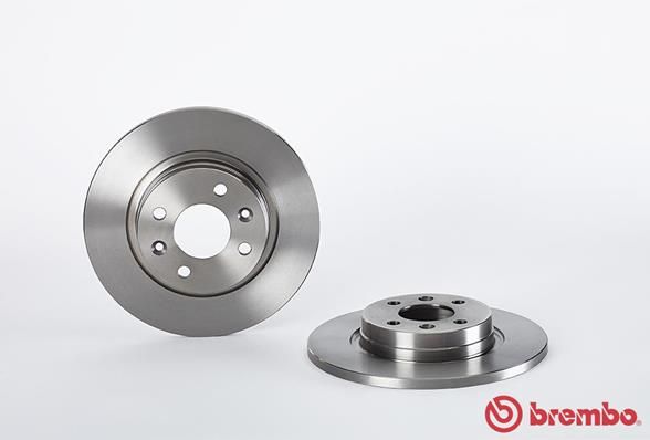 BREMBO Тормозной диск 08.A268.10