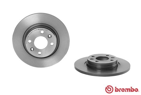BREMBO Тормозной диск 08.A268.11