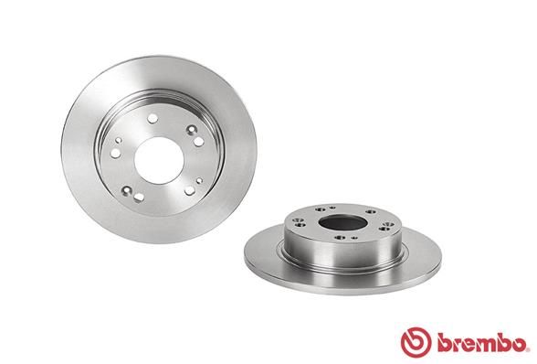 BREMBO Тормозной диск 08.A327.10