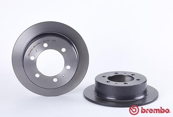 BREMBO Bremžu diski 08.A329.11