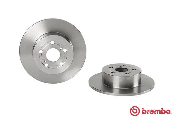BREMBO Тормозной диск 08.A336.10