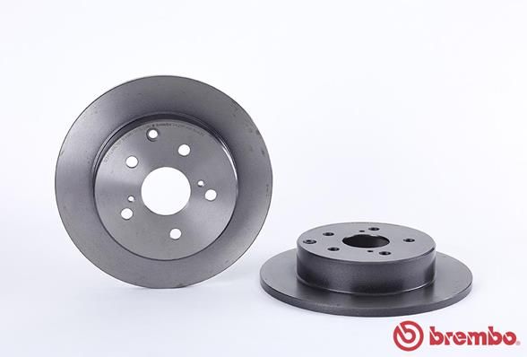 BREMBO Bremžu diski 08.A429.11