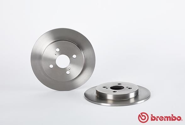 BREMBO Тормозной диск 08.A534.10