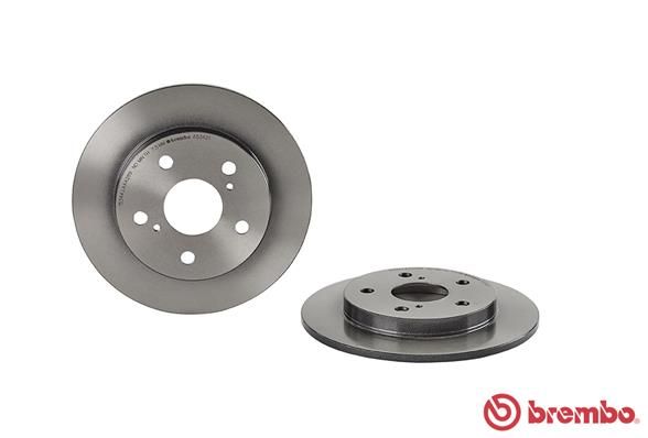 BREMBO Тормозной диск 08.A534.21