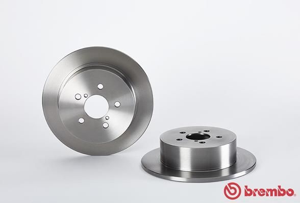 BREMBO Тормозной диск 08.A605.10