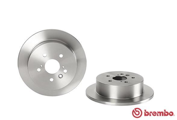 BREMBO Bremžu diski 08.A608.10