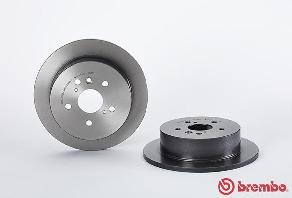 BREMBO Тормозной диск 08.A608.11