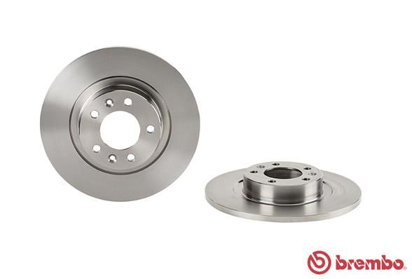 BREMBO Bremžu diski 08.A615.10