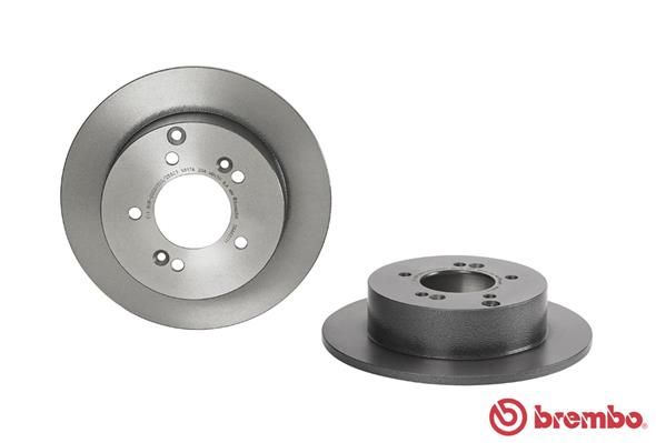 BREMBO Тормозной диск 08.A631.11