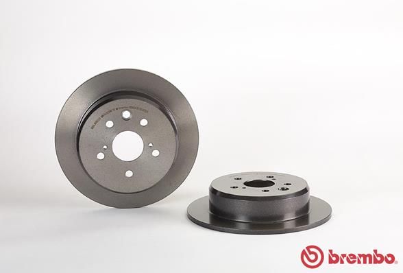 BREMBO Bremžu diski 08.A635.11