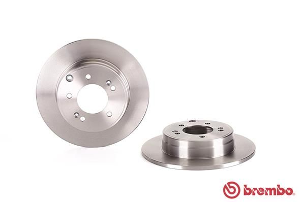 BREMBO Тормозной диск 08.A708.10