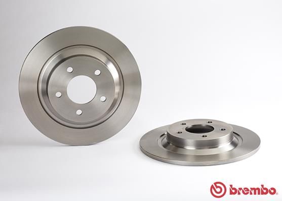 BREMBO Bremžu diski 08.A711.10