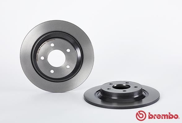BREMBO Тормозной диск 08.A711.11