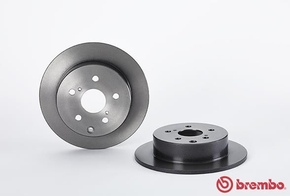 BREMBO Bremžu diski 08.A714.11