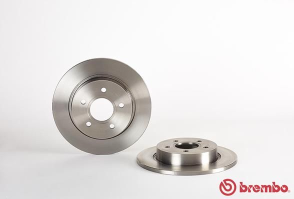 BREMBO Тормозной диск 08.A725.10