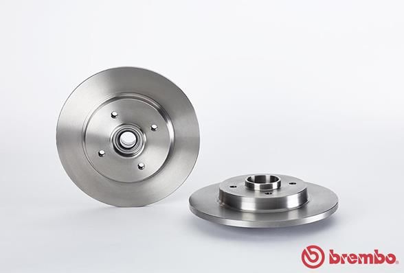 BREMBO Тормозной диск 08.A729.17