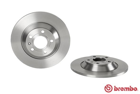 BREMBO Bremžu diski 08.A816.10