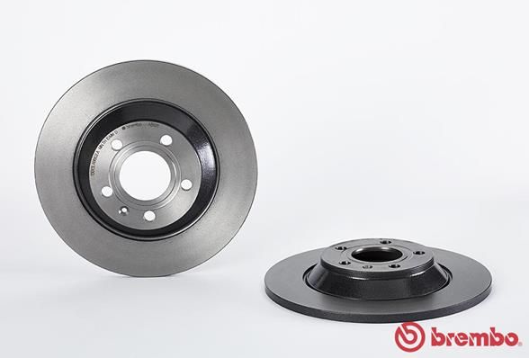 BREMBO Тормозной диск 08.A816.11