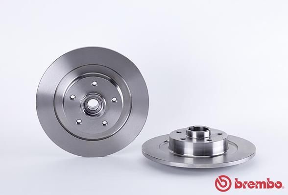 BREMBO Тормозной диск 08.A826.17