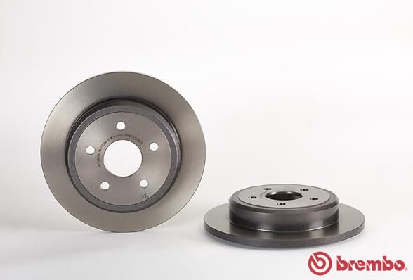 BREMBO Тормозной диск 08.A863.11