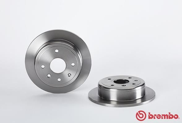 BREMBO Bremžu diski 08.A872.10