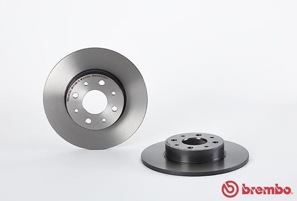 BREMBO Тормозной диск 08.A915.11