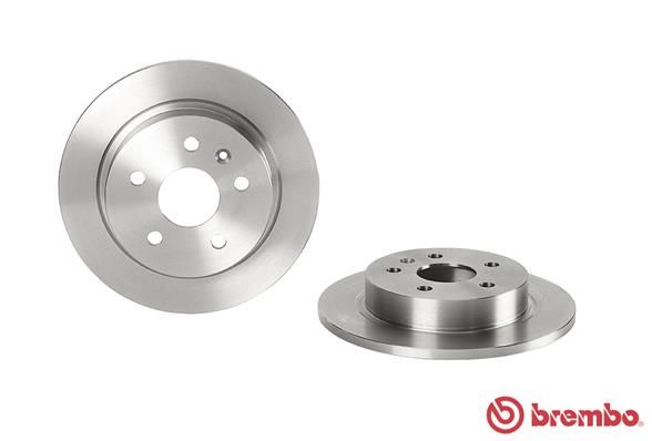 BREMBO Тормозной диск 08.A970.10