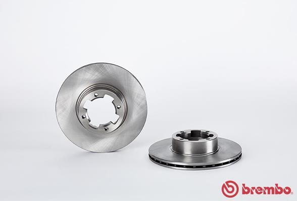 BREMBO Bremžu diski 09.4919.10