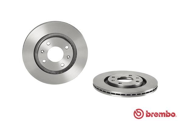 BREMBO Bremžu diski 09.4987.24