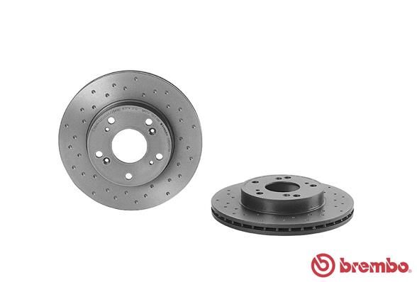 BREMBO Bremžu diski 09.5457.3X