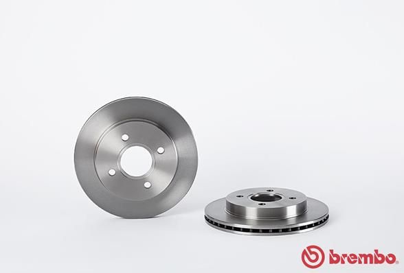 BREMBO Тормозной диск 09.5708.10