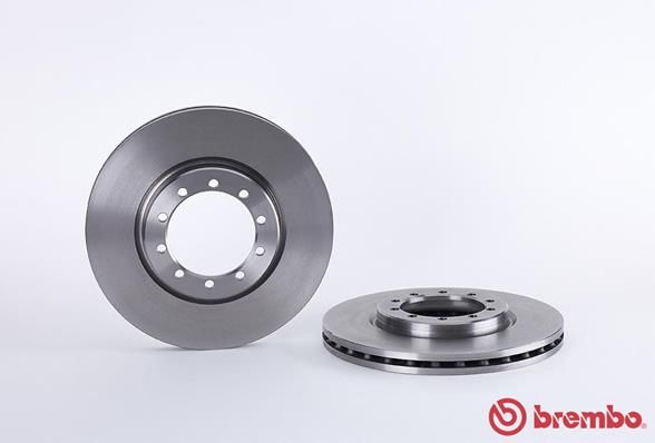 BREMBO Bremžu diski 09.7261.10