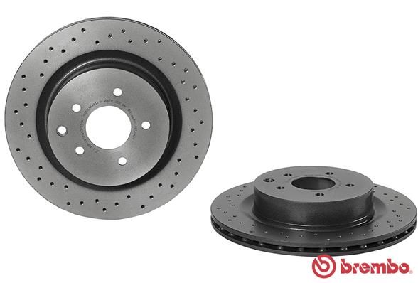 BREMBO Bremžu diski 09.7356.2X