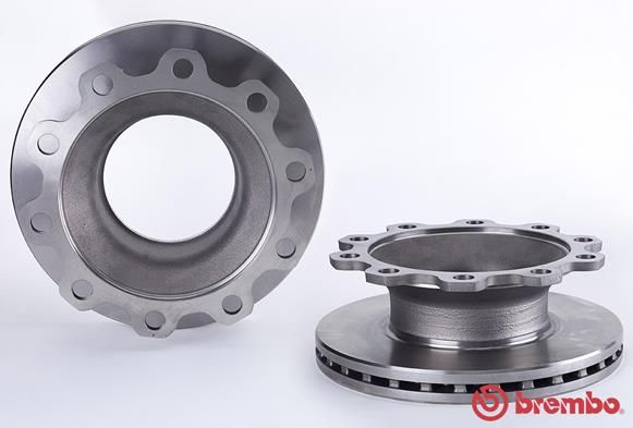 BREMBO Тормозной диск 09.8526.10