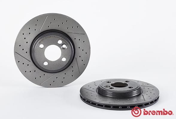 BREMBO Тормозной диск 09.A047.21