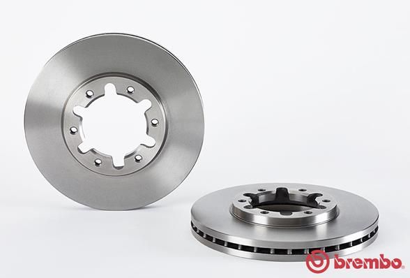 BREMBO Тормозной диск 09.A055.10