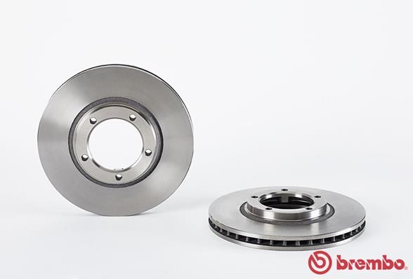 BREMBO Тормозной диск 09.A145.10