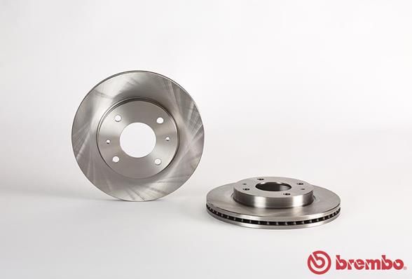 BREMBO Bremžu diski 09.A258.10