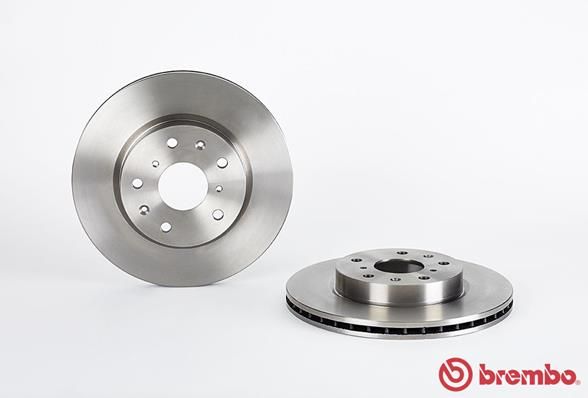BREMBO Тормозной диск 09.A296.14