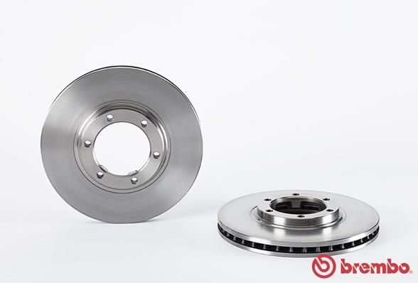 BREMBO Тормозной диск 09.A304.10