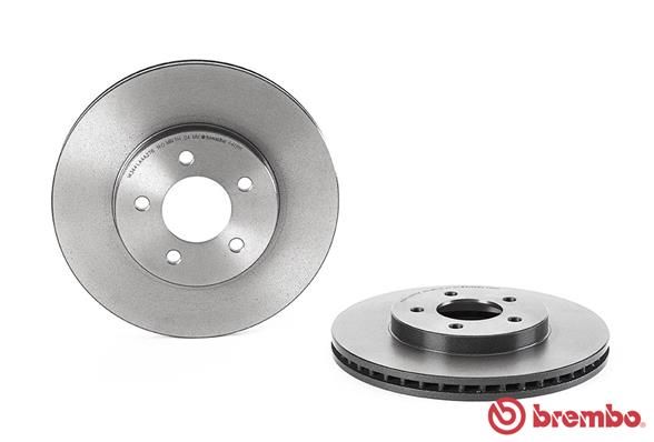 BREMBO Bremžu diski 09.A401.11