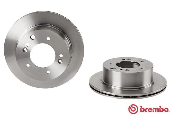 BREMBO Тормозной диск 09.A453.10