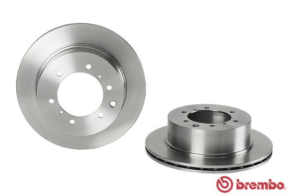 BREMBO Bremžu diski 09.A453.20