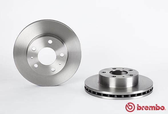 BREMBO Тормозной диск 09.A458.10