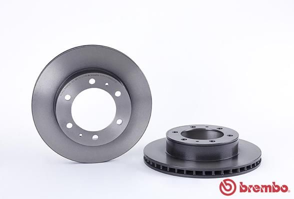BREMBO Тормозной диск 09.A634.11