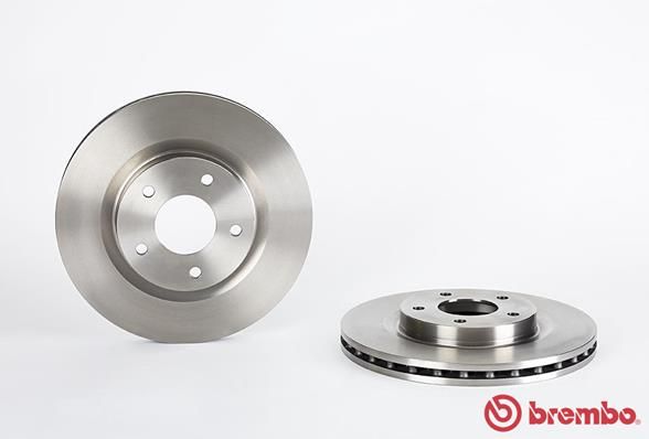 BREMBO Тормозной диск 09.A637.10