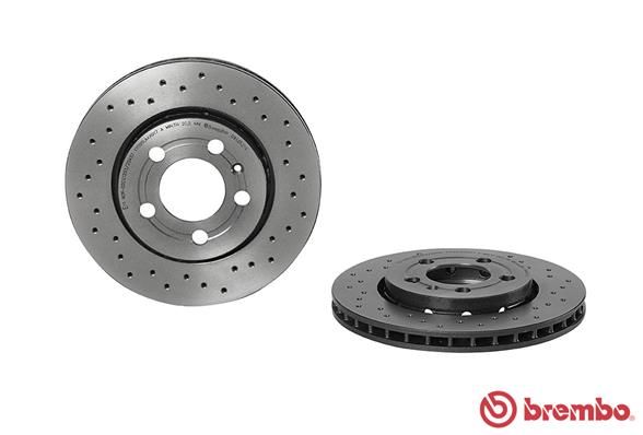 BREMBO Тормозной диск 09.A652.1X