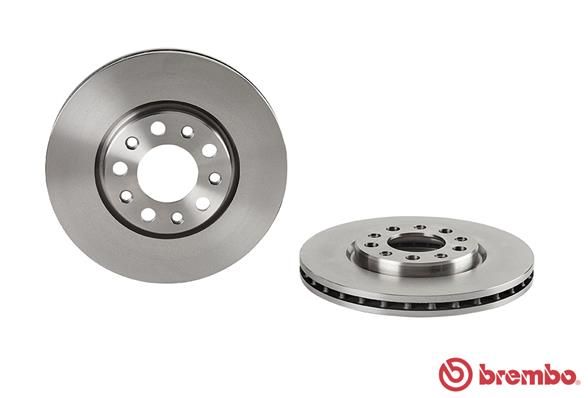 BREMBO Тормозной диск 09.A721.10